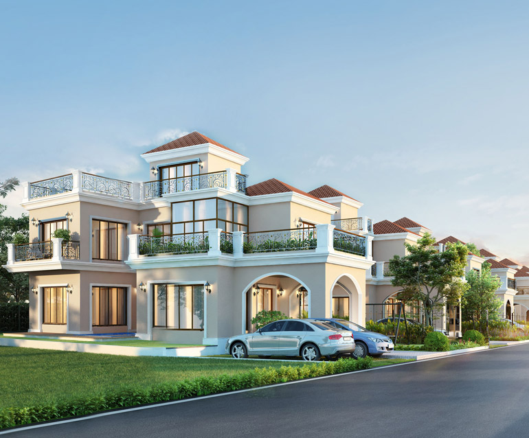 5BHK Villas Near Joka Metro @ Gems Bougainvillas